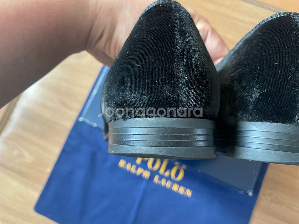 폴로 랄프로렌 스컬 벨벳슬리퍼(로퍼) 270--1