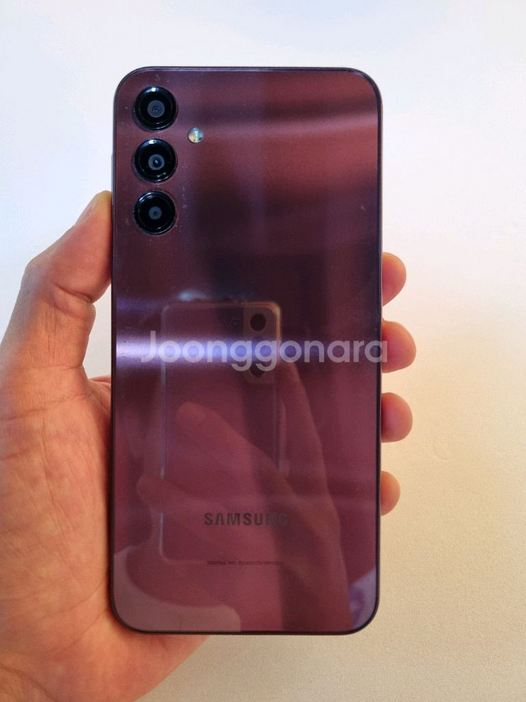 갤럭시A24 레드 128GB SK공기계 중고폰 최저가--1