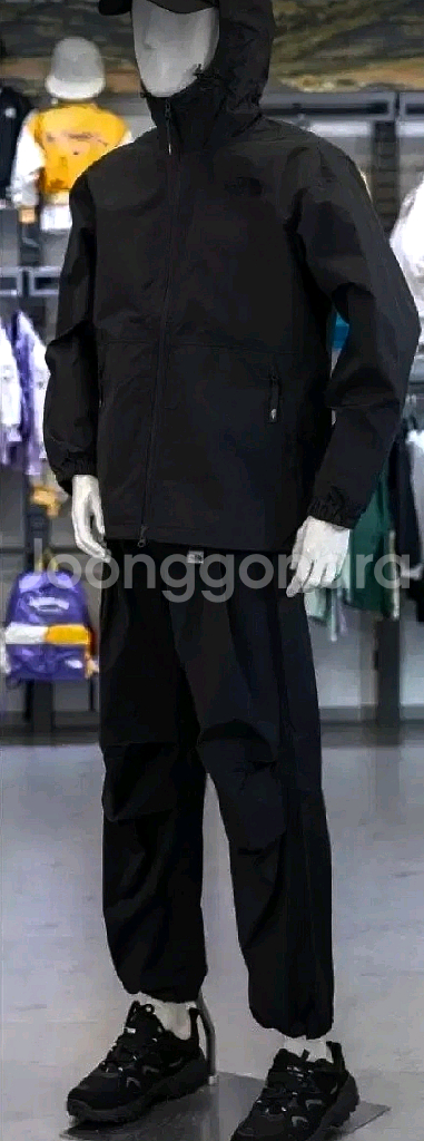 노스페이스 올레마 데일리 후드 자켓 95M 새제품 블랙--3