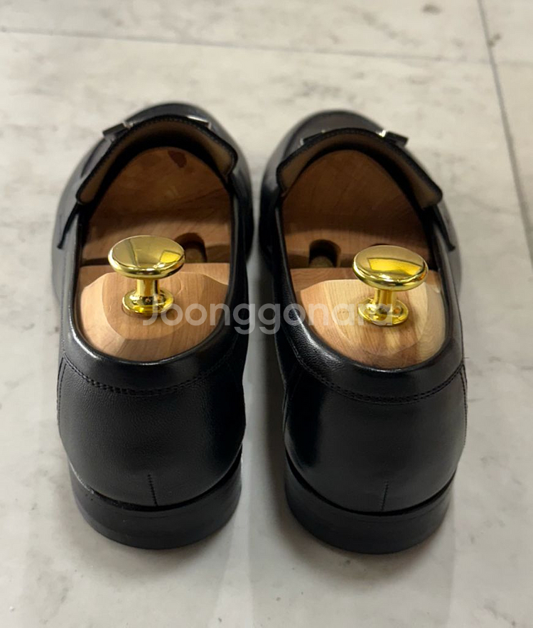 에르메스 파리로퍼 블랙 은장 39반 사이즈--1