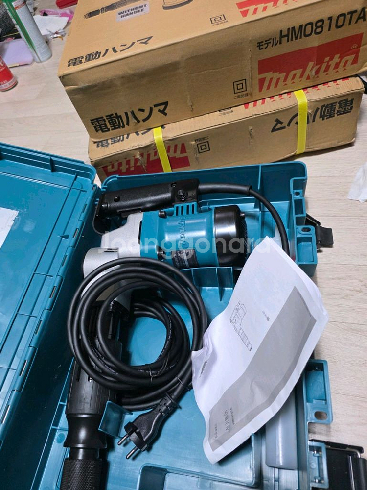 마끼다 함마드릴3개. 계양충전그라인더1개--1