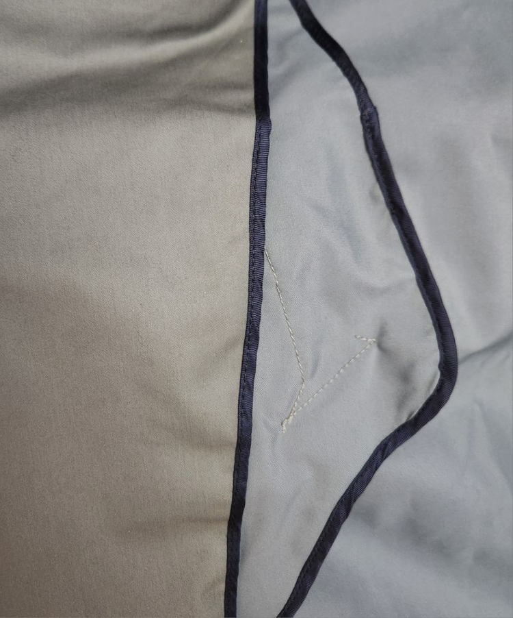 꼬르넬리아니 블랙라벨 도브그레이 발바칸 방수 코트 이미지