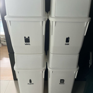 재활용 분리수거함 + 비닐백 300매 이상