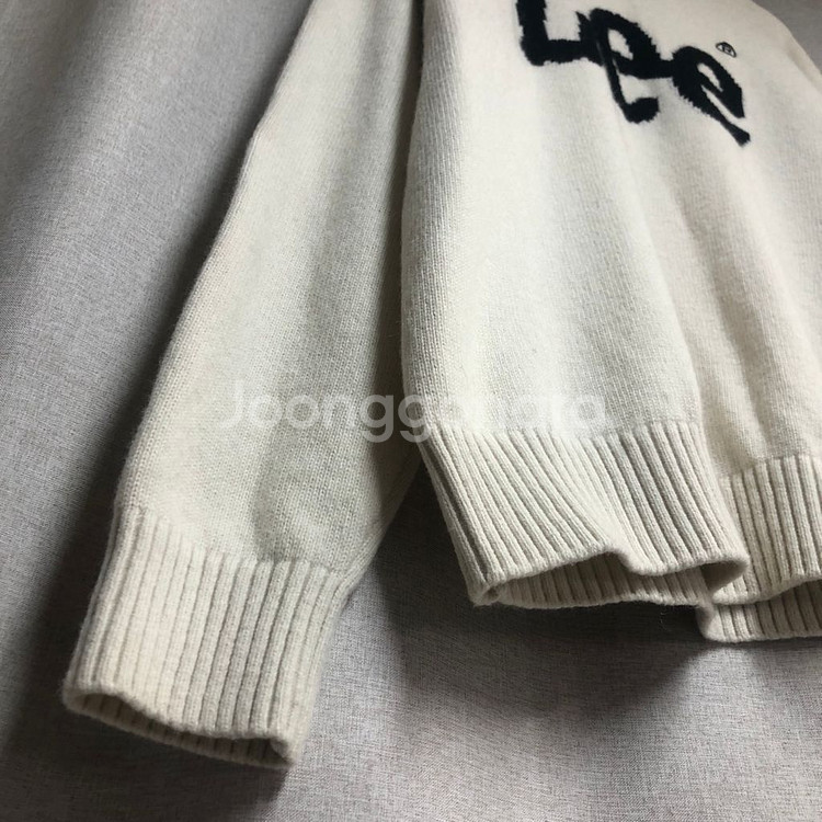 리 루즈핏 아이보리 니트 스웨터 M--2