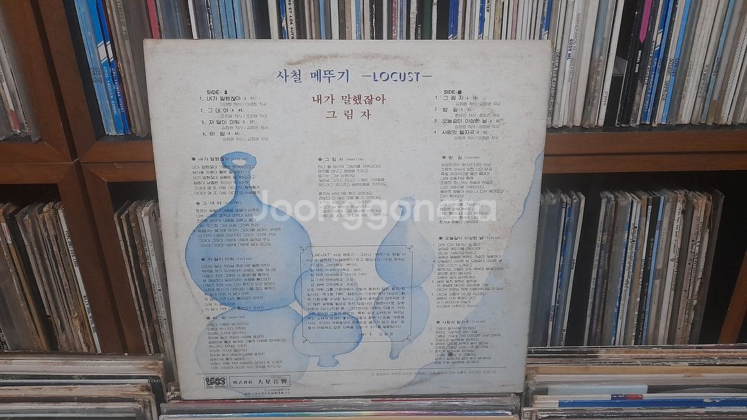LP 사철 메뚜기 로커스트 LOCUST 1981년 초반--1
