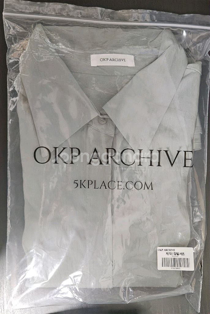 5kplace 앙셀 셔츠(모스그린) 새상품편의점택포--0