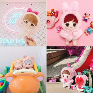 20cm 새 인형옷 (아이돌 무속성 인형 쿠키네)