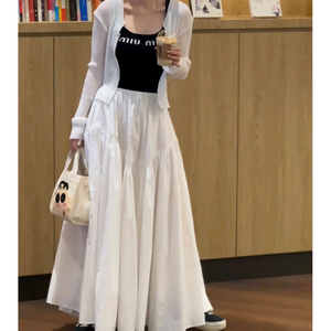 율스마마 REVE Skirt 화이트 0사이즈
