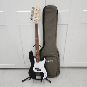 스콰이어 프레시젼 베이스기타 DEBUT 블랙