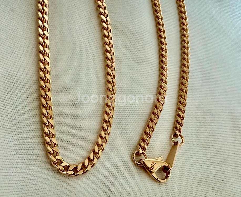 18K 목걸이 (새제품)--0
