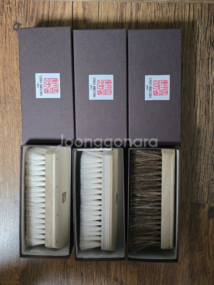 우노 에도야 브러쉬 콜로닐 마일드 로션 등 슈케어 용품--2