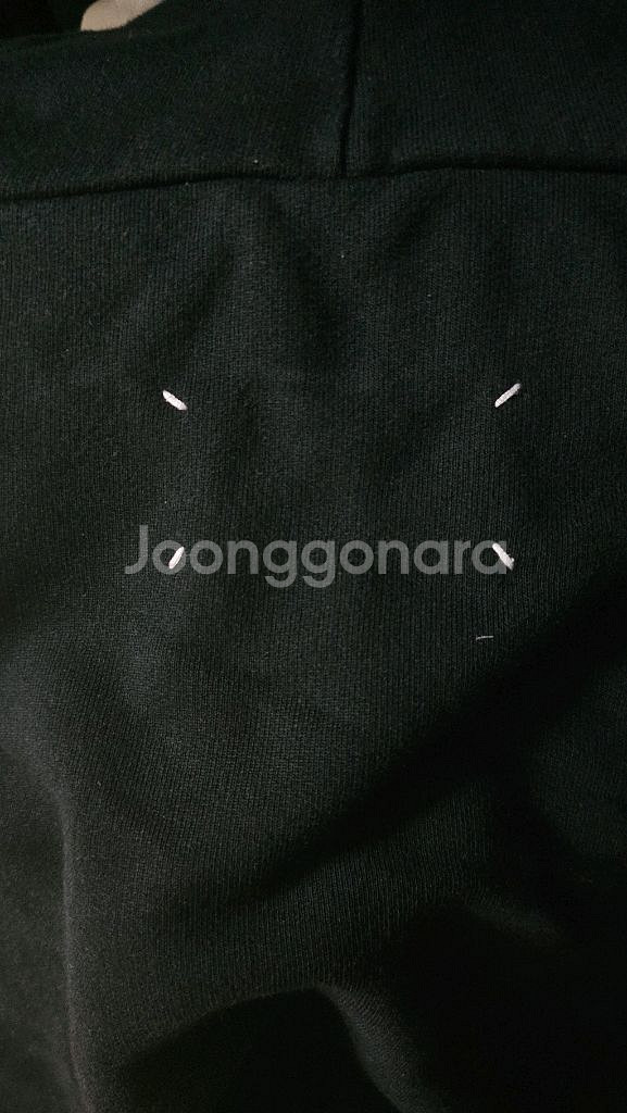 메종마르지엘라 로고 후드 XL 팝니다--1