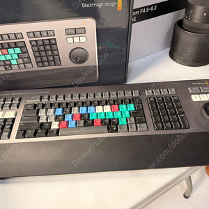 블랙매직디자인 다빈치 리졸브 에디터 키보드(editor keyboard) 판매합니다. 라이센스 X 이미지
