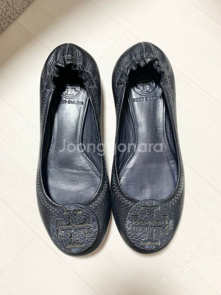 정품ㅡ토리버치 천연가죽 플랫슈즈 225~230--2