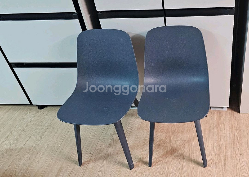 이케아 ODGER 오드게르 의자 블루--0