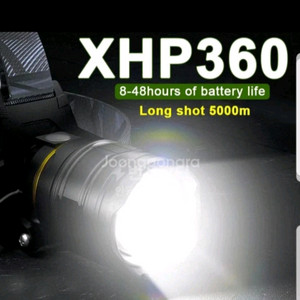 가장밝은 XHP360헤드랜턴.해루질.36코어