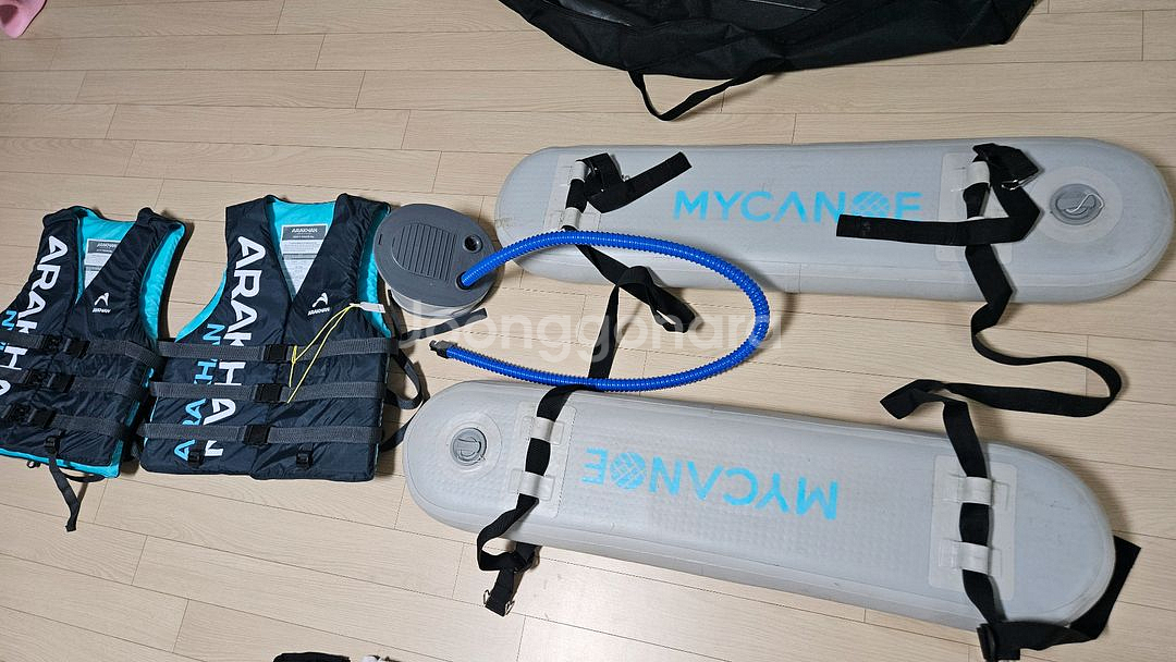 마이카누 오어락 스테빌라이저 구명조끼 세트--1