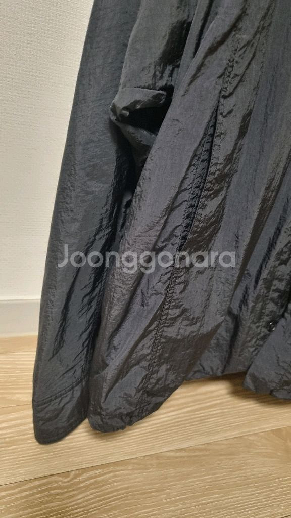 준지 블랙 나일론 스트링 셔츠 판매합니다.--2