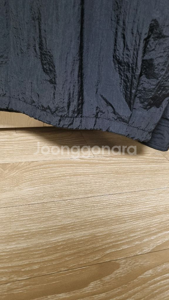 준지 블랙 나일론 스트링 셔츠 판매합니다.--3