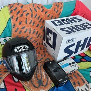 쇼에이X-15 무광(S) 카르도프로 장착 헬멧판매합니다