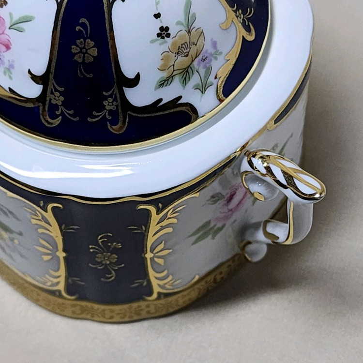 엔틱 행남사 킹 설탕기 프림기 세트--6