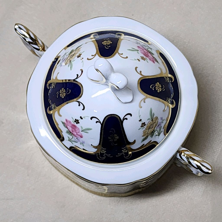 엔틱 행남사 킹 설탕기 프림기 세트--5