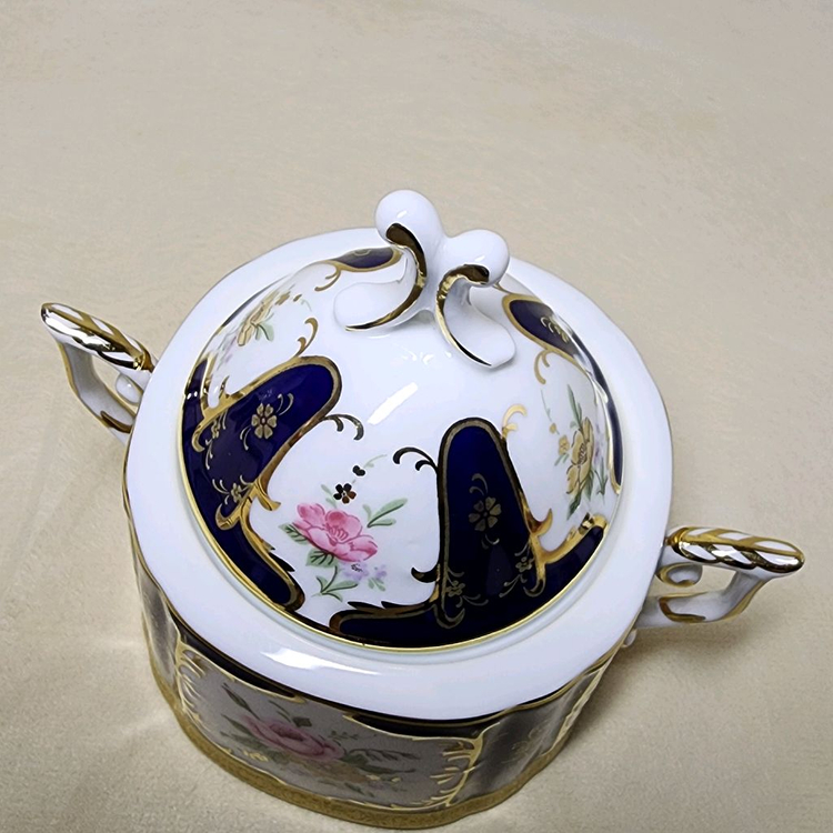 엔틱 행남사 킹 설탕기 프림기 세트--4