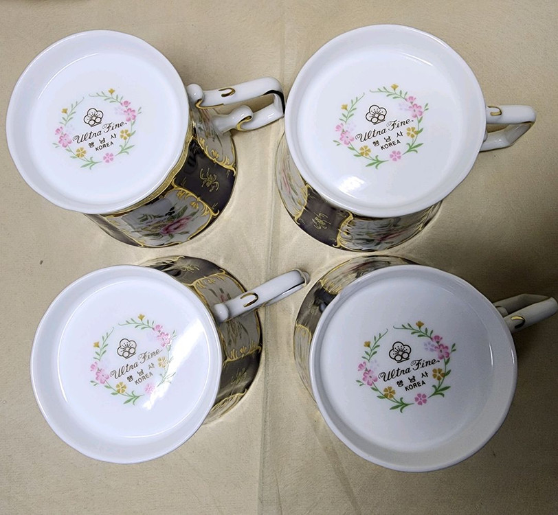 [조당가]레트로 행남사 킹 커피잔겸 찻잔--2