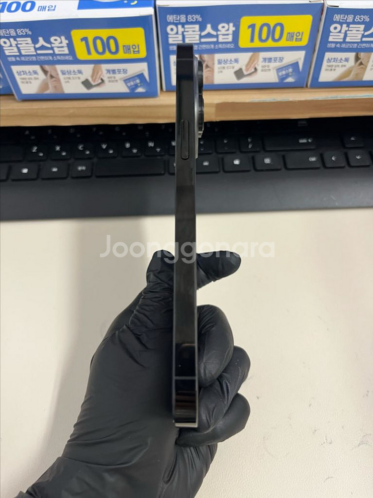 아이폰14프로맥스 128G 블랙 S급!--4