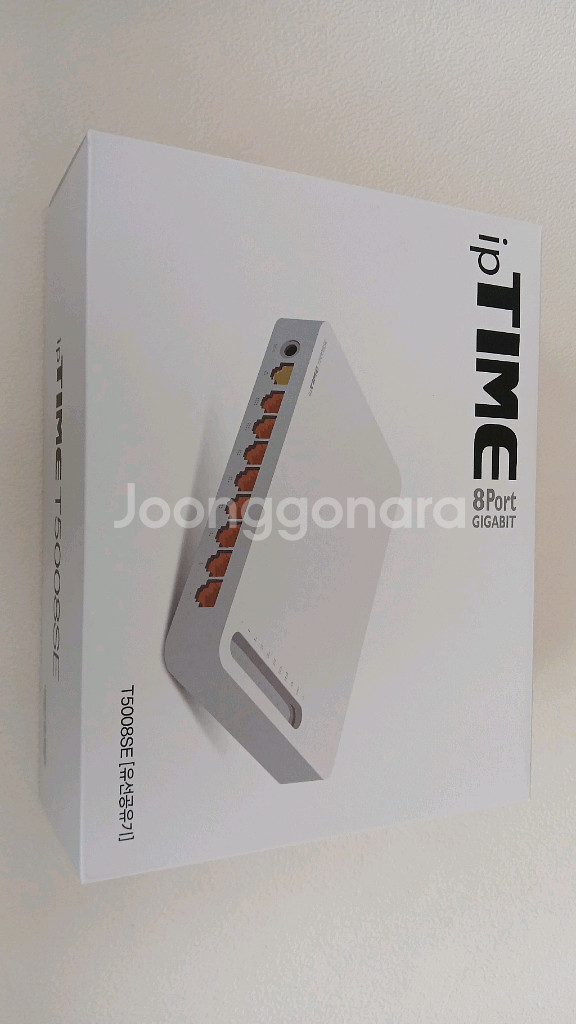 iptime 아이피타임 T5008SE 유선공유기 미개봉--0