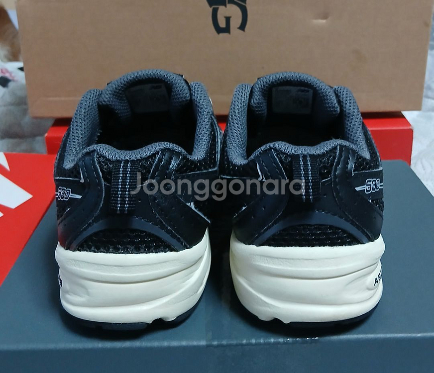 뉴발란스키즈 530 블랙190운동화.거의새거(24년12--4