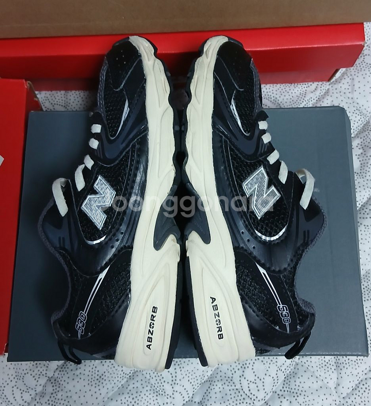 뉴발란스키즈 530 블랙190운동화.거의새거(24년12--6