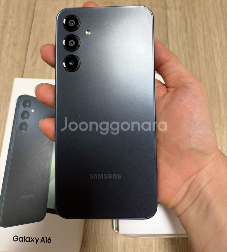 갤럭시A16 미사용 풀박스--0