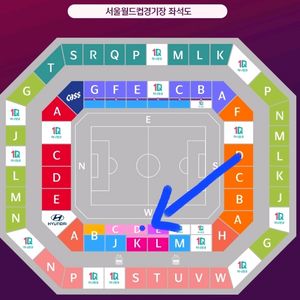 한국vs브라질전 프리미엄A 3열이내 통로 2연석 명당