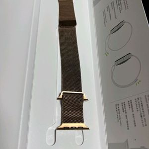 애플워치.정품 밀레니즈루프(골드색상) 44mm이상