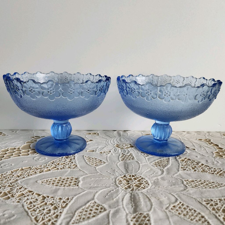 [2개가격]빈티지 고블렛 빙수볼 디저트볼 요거트볼/유리컵--1