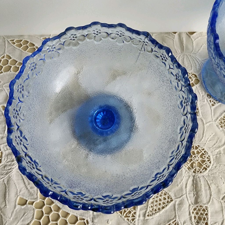 [2개가격]빈티지 고블렛 빙수볼 디저트볼 요거트볼/유리컵--6