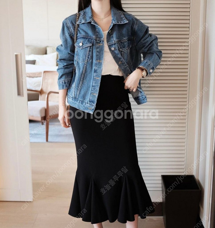 페이지유 청자켓 데님자켓--3