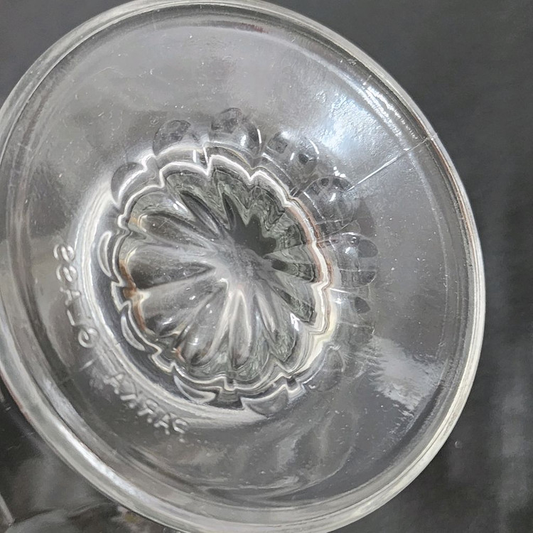 [2개가격]파카글라스 고블렛 과일 양각 아이스크림 빙수 디저트 볼--7