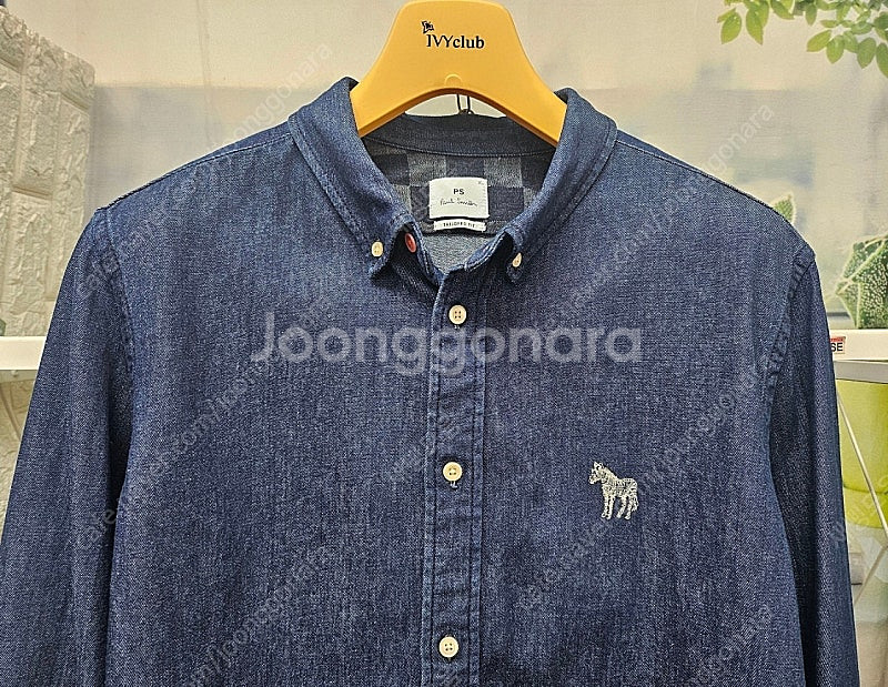 폴스미스 남성 데님셔츠 105 청남방 MJ38--1