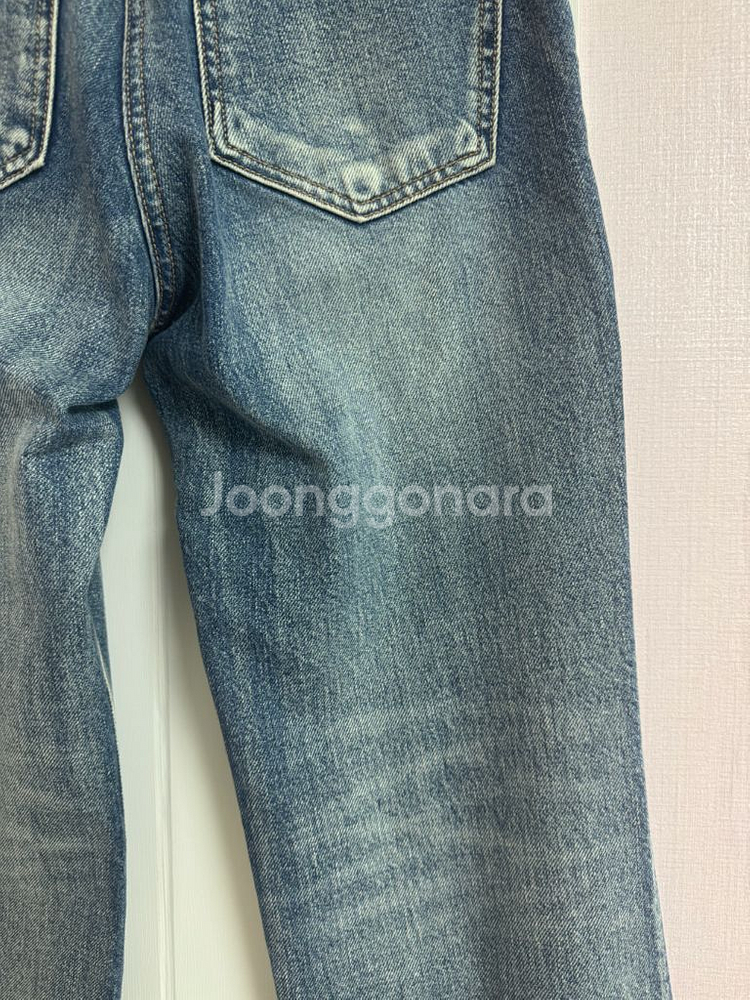 한섬 타임 워스드 부츠컷 데님팬츠--9