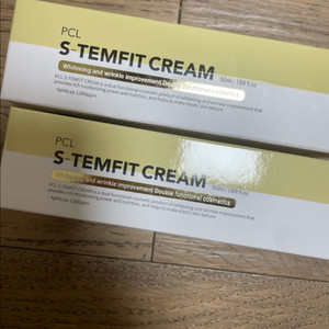 PCL 에스템핏 크림 50ml 새상품 2개20만원