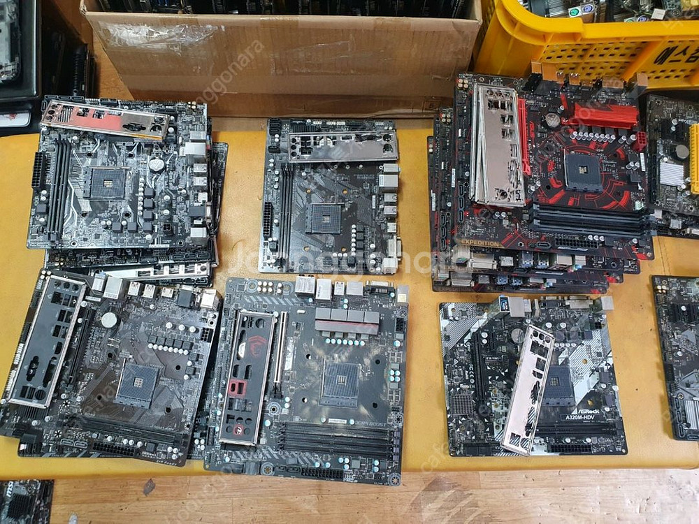 AMD 라이젠 지원 메인보드 A320 b350 b450--2