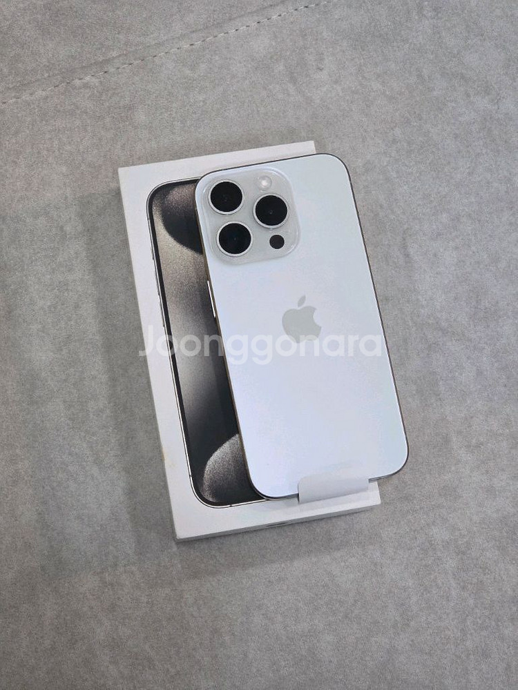 아이폰 15프로 256 (25년 7월제조)--0