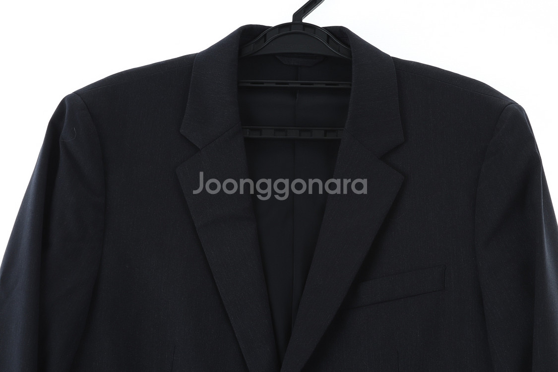 (M) 솔리드옴므 정장 슈트 자켓 블레이저 딥네이비--2