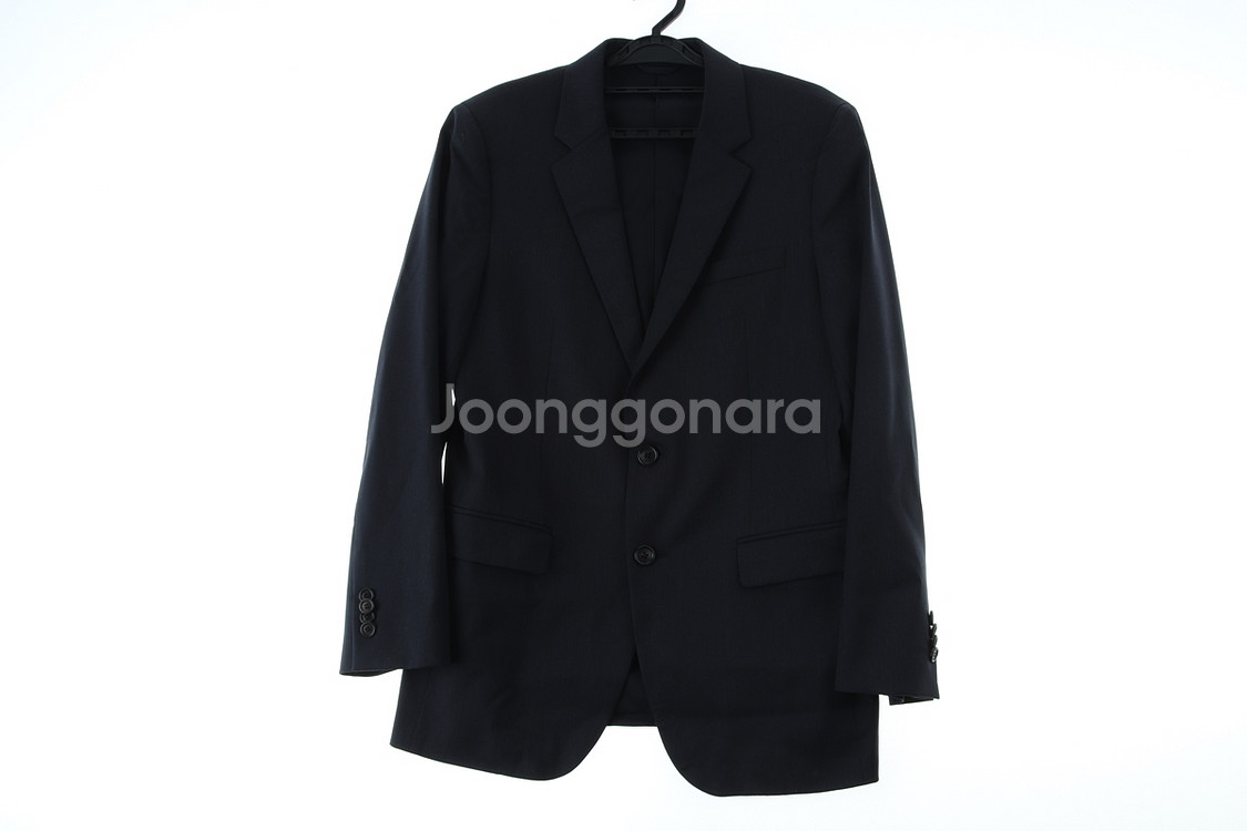 (M) 솔리드옴므 정장 슈트 자켓 블레이저 딥네이비--1
