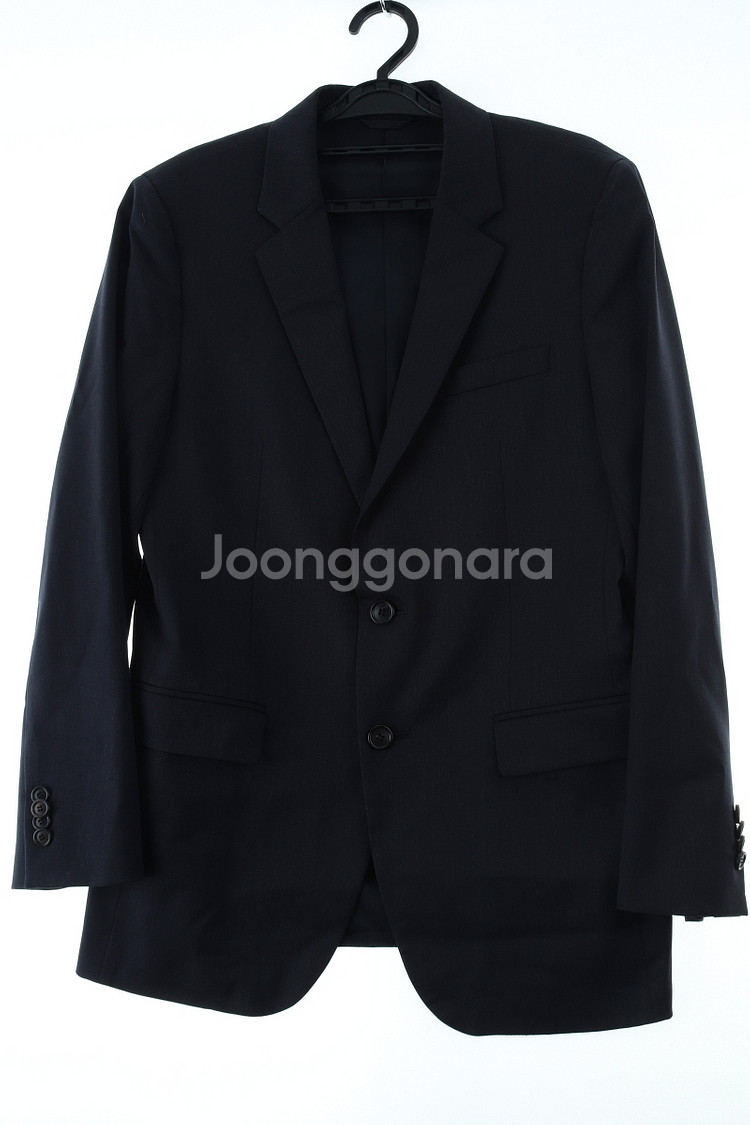 (M) 솔리드옴므 정장 슈트 자켓 블레이저 딥네이비--0