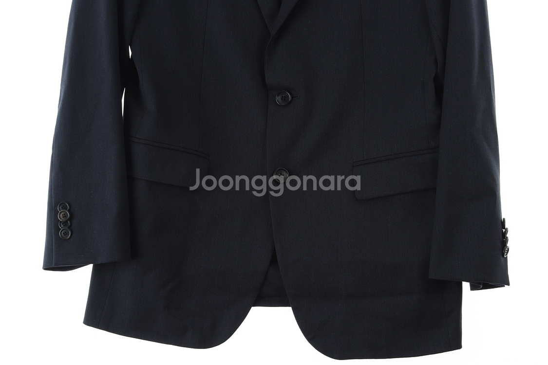(M) 솔리드옴므 정장 슈트 자켓 블레이저 딥네이비--3