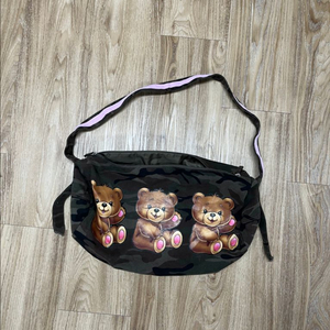 스컬프터 테디 카모 더플백