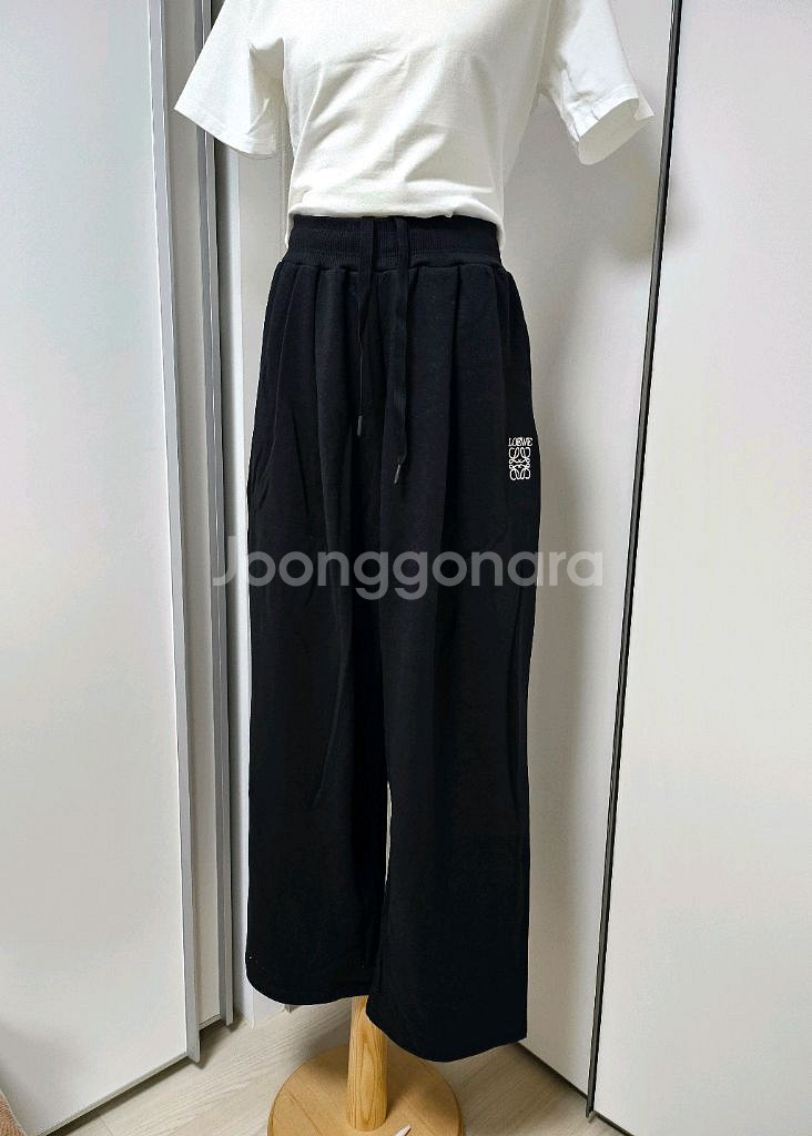 여성 와이드 트레이닝 팬츠--0